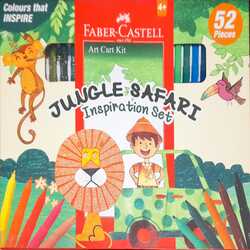 Faber Castell Art Cart Kit - JUNGLE SAFARI Inspiration Set